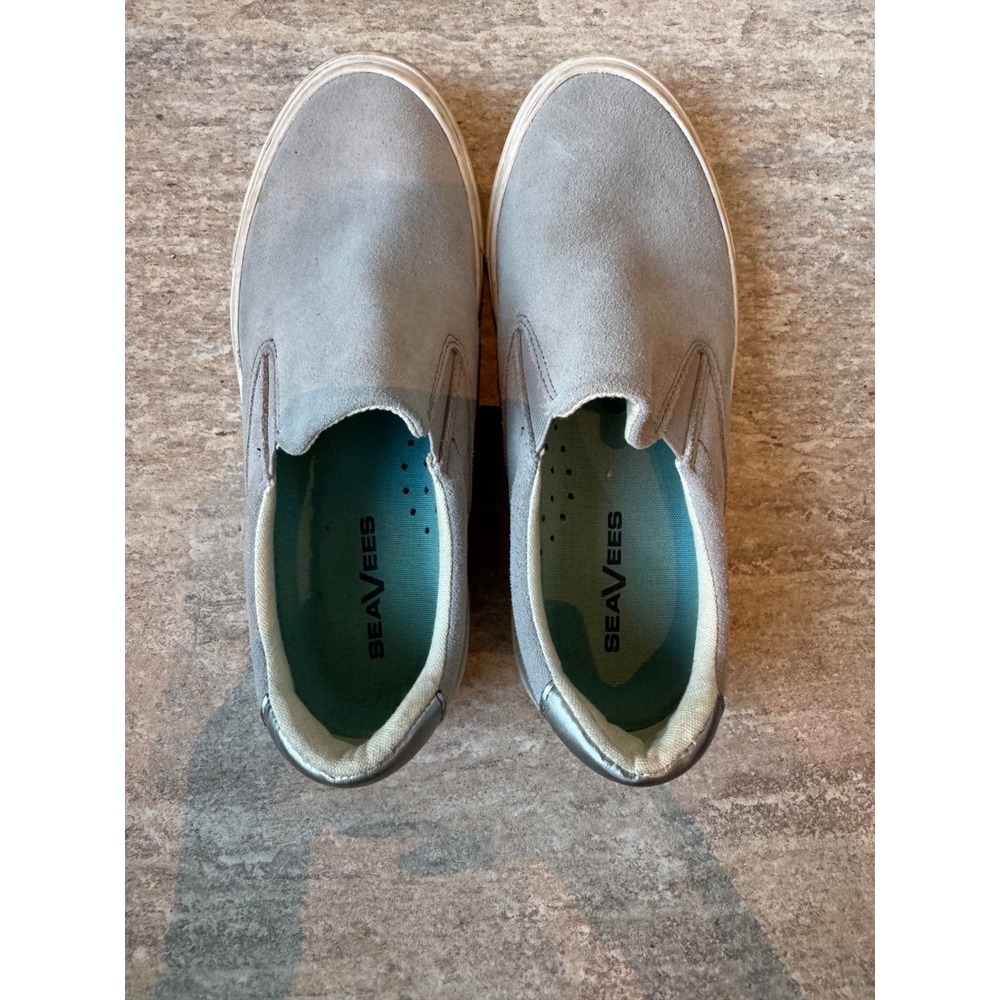 SeaVees Women Gray Fashion‎ Sneakers Suede Hawthorne Size 8